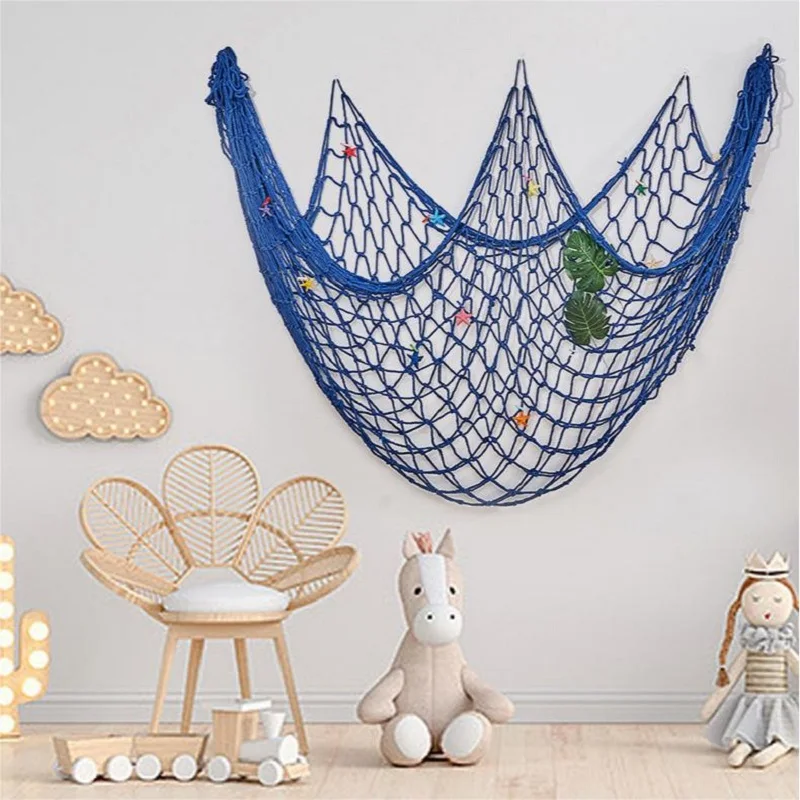 Mediterranean Style Fishing Nets Decorative Hanging Decoration