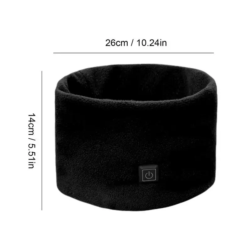 USB Electric heating Scarf 3 Modes Neck Warmer Heated Scarf for Men Women Neck Heating Pad Wireless Heating Pad 6