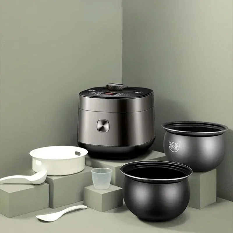Supor Pressure Cooker 5 Liters Steam Boil Rice Cooker 2 Inner Pots Timing Reservation Electric Home Kitchen Multicooker
