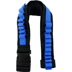 Ultimate Toy Gun Bullet Shoulder Strap and Ammo Storage Holder Kit (Black Blue)