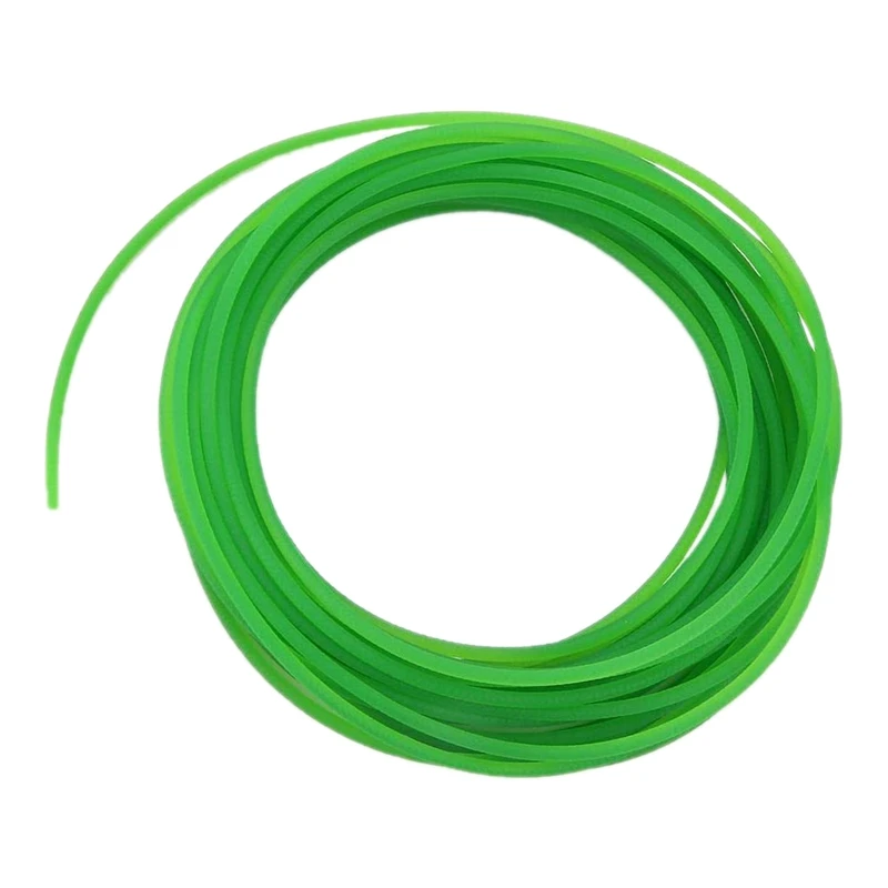 3Mm10m High-Performance Urethane Round Belting Green Rough Surface PU Polyurethane Round Belt For Drive Transmission