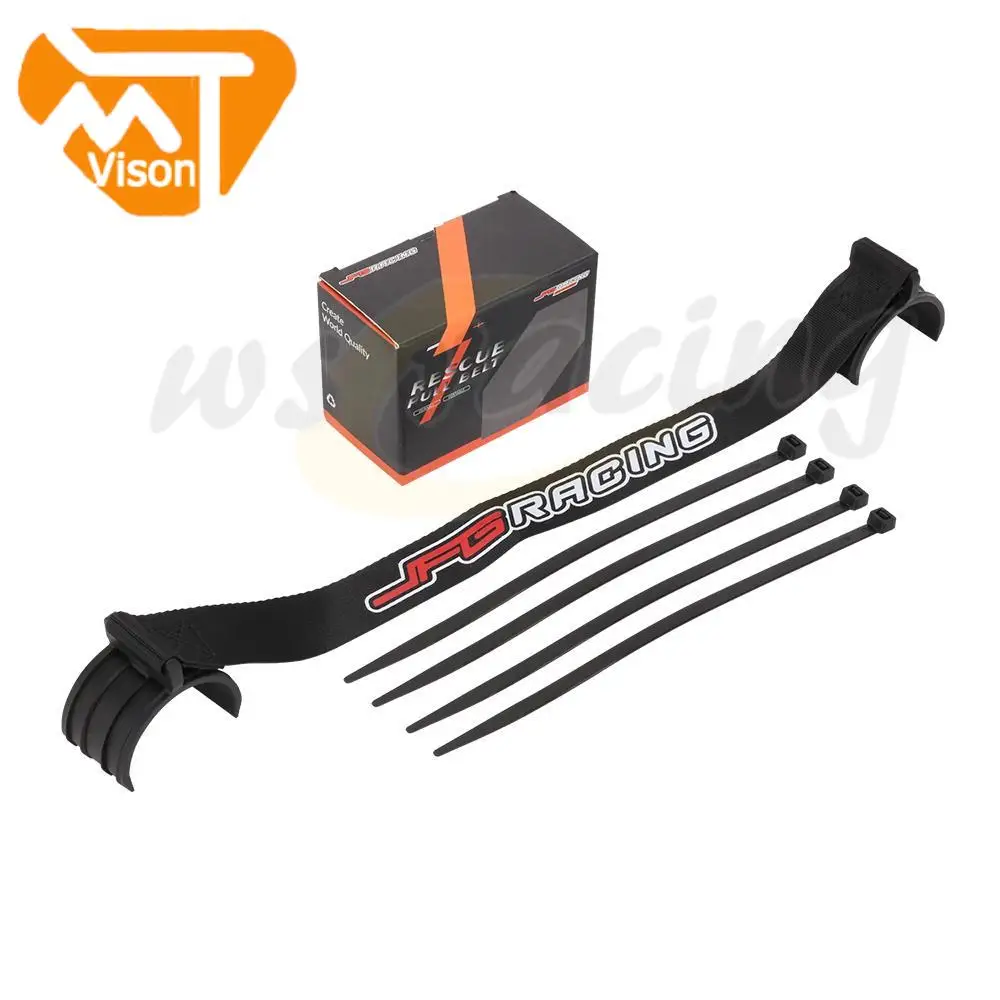 Motorcycle Universal Front Rear Protective Rescue Pulling Belts Ropes Holding Straps Kit Fork Tube For KTM HONDA SUZUKI HARLEY 4
