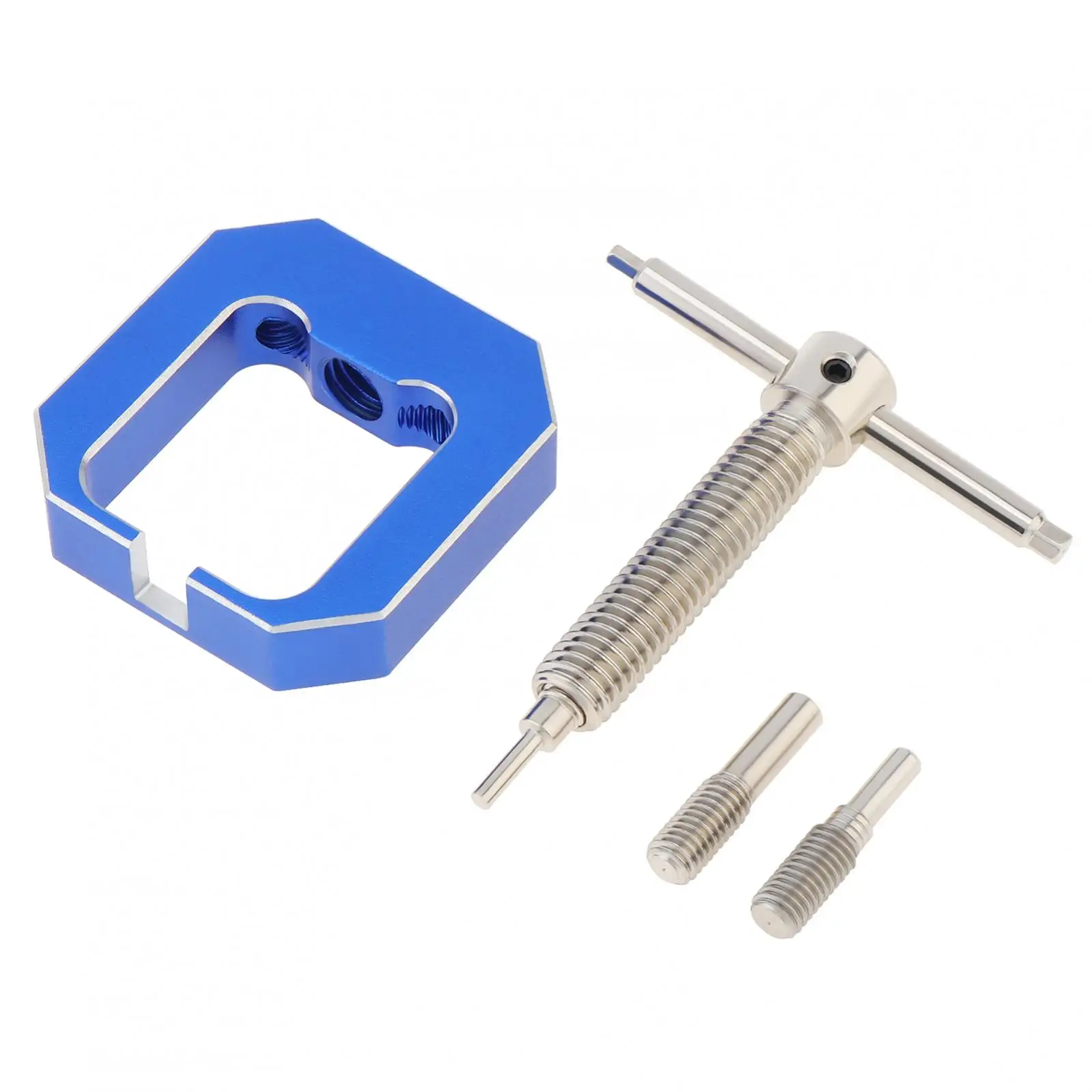 2 Stück RC Motor Getriebeabzieher Universal Motor Ritzel Zahnradabzieher Entferner für Fahrzeugmodell / Kleiner Motor mit blauen Zahnradabzieher – Detail 13