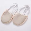USHINE Half PU Leather Sole Ballet Pointe Dance Shoes Rhythmic Gymnastics Slippers Foot Girls Women 4