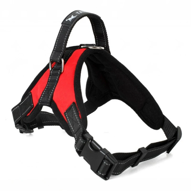 thumbnail image 1 of Arnés ajustable para perros grandes, arnés para pasear, chaleco, collar, correa de mano para perros pequeños, medianos y grandes, accesorios para mascotas, 1 of 5