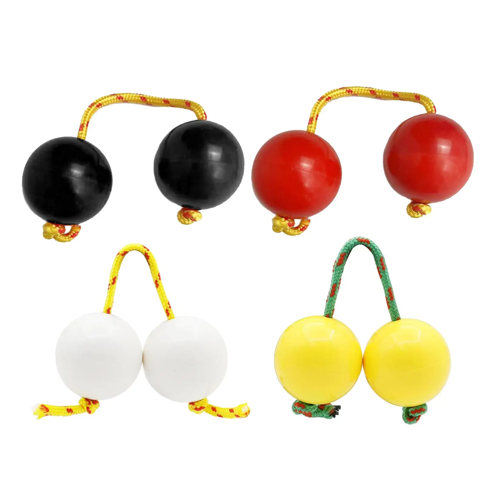 Abs Hand Shaker Sand Balls Double Gourd Percussion Kashaka Instrument Music Egg