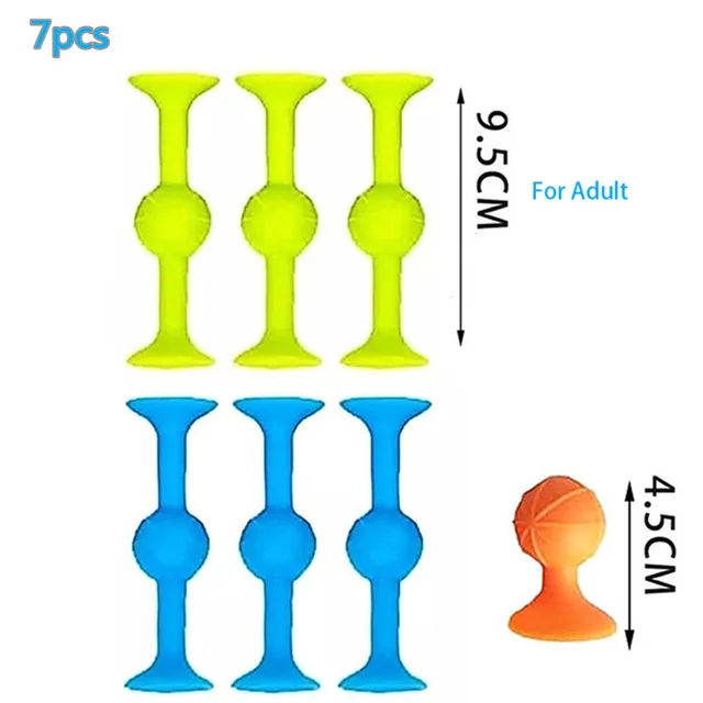 Hot Pop Silicona Darts Game Set Sticky Suction Stick Ball Outdoor Party Competitive Interactive Game Kids Adults Antistress Toy 3