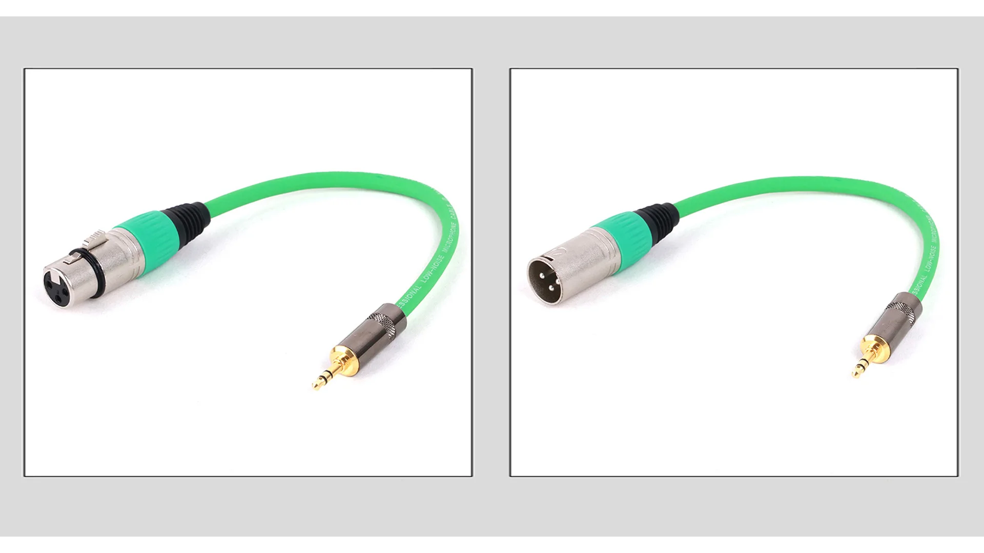 Mehrfarbiges 0,3 M-25M hochwertiges 3-poliges xlr-Audio kabel Stecker/Buchse Stecker 3,5mm(1/8) Trs-Buchse Verlängerung kabel – Detail 6