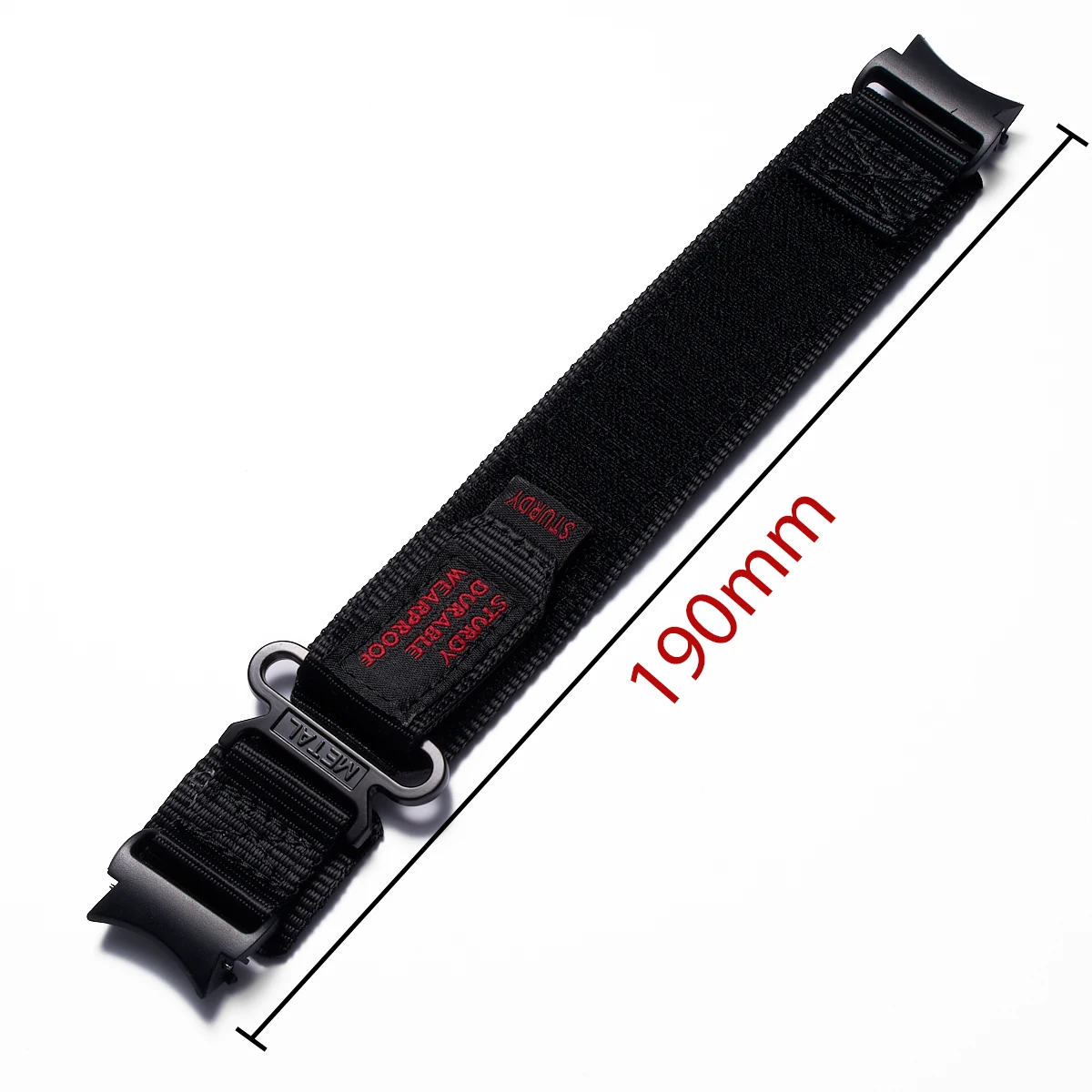 Seamless Nylon Smartwatch Strap Bracelet - No Gaps Design