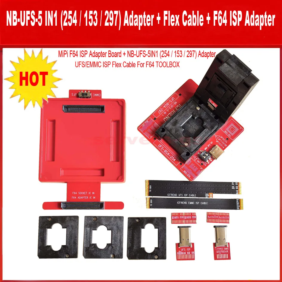 2026년 신형 ORIGINAL NB-UFS 5 IN 1(254/153/297)x 어댑터/..