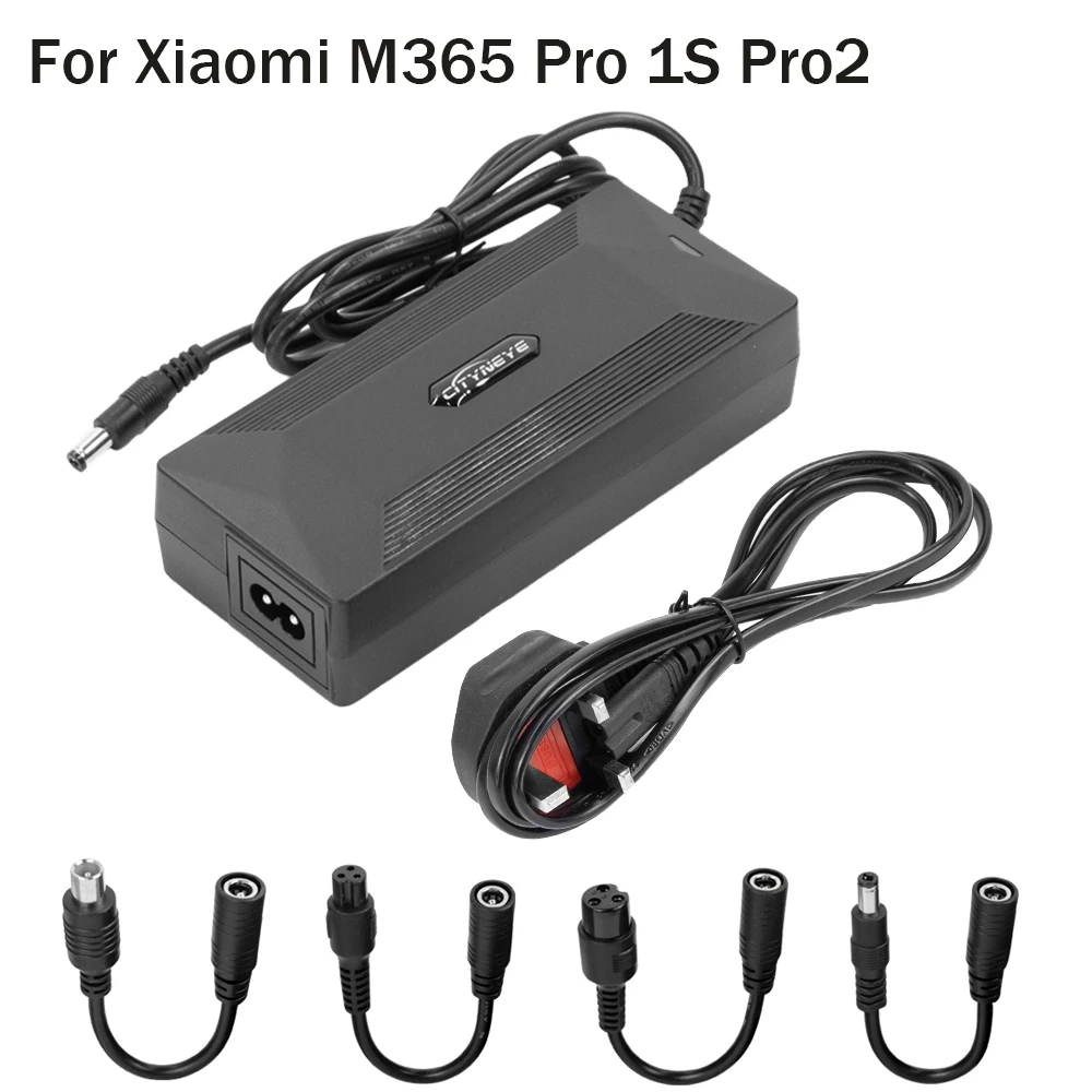 Caricabatteria Universale Al Litio 42V 2A Per Xiaomi M365 Pro 1S Pro2 Adattatore Di Alimentazione A Batteria Per Scooter Elettrico Eu Us Uk Ua