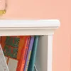 Storage Chest Organizer Kids Bookcase Toy Box Bin for Bedroom Living Room L41.10 x W 14.49 x H 32.84 Soft White 6