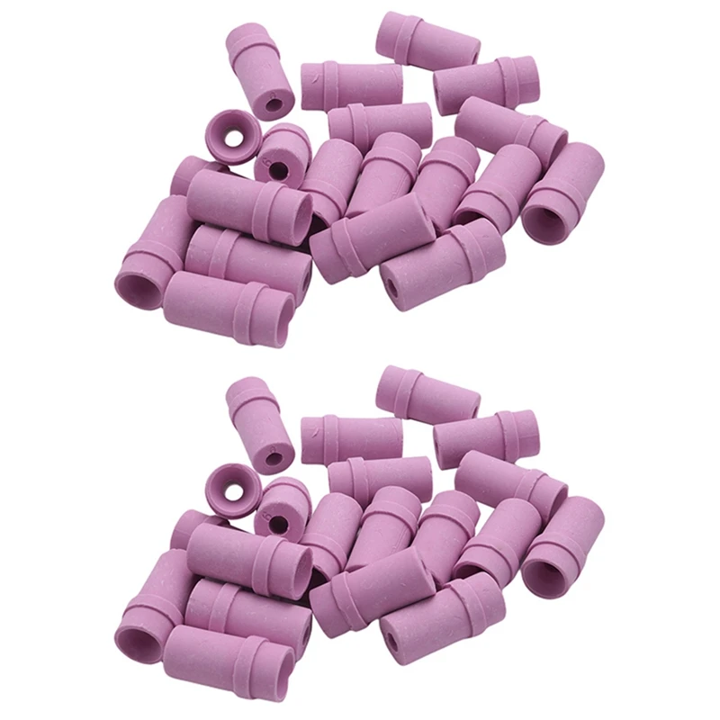 

40 Pcs Ceramic Sandblaster Nozzle Air Siphon Sand Blasting Tools Sandblasting Parts Ceramic Nozzle(6Mm)
