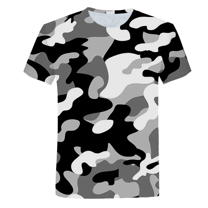 

Tactical Camouflage T Shirt for Men 3D Printed Military Jungle Tops Summer ropa Cool T-shirt Fashion Women Casual Sports Gym Tee
