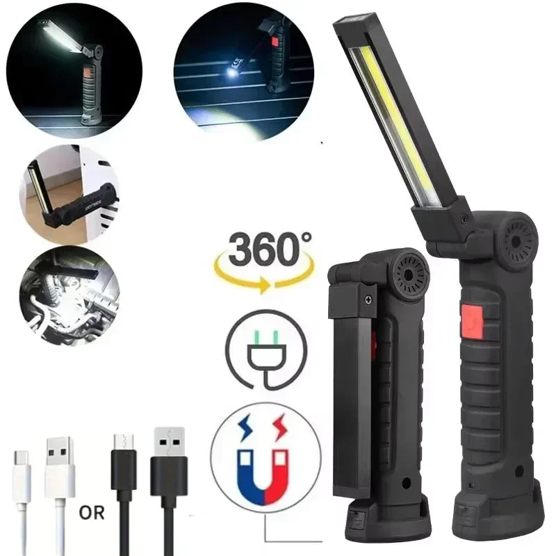 Rechargeable LED Work Flashlight 2