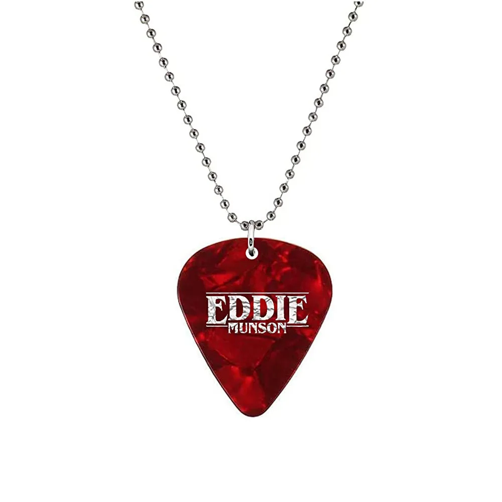 Eddie Munson's necklace | Collar de púas, Collar de púas de la guitarra,  Joyas de parejas