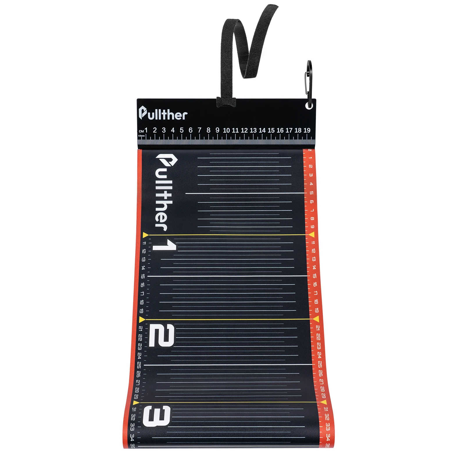 Règle à poisson pliable Pullther 135cm étanche - Mètre ruban adhésif pour mesurer vos prises de pêche