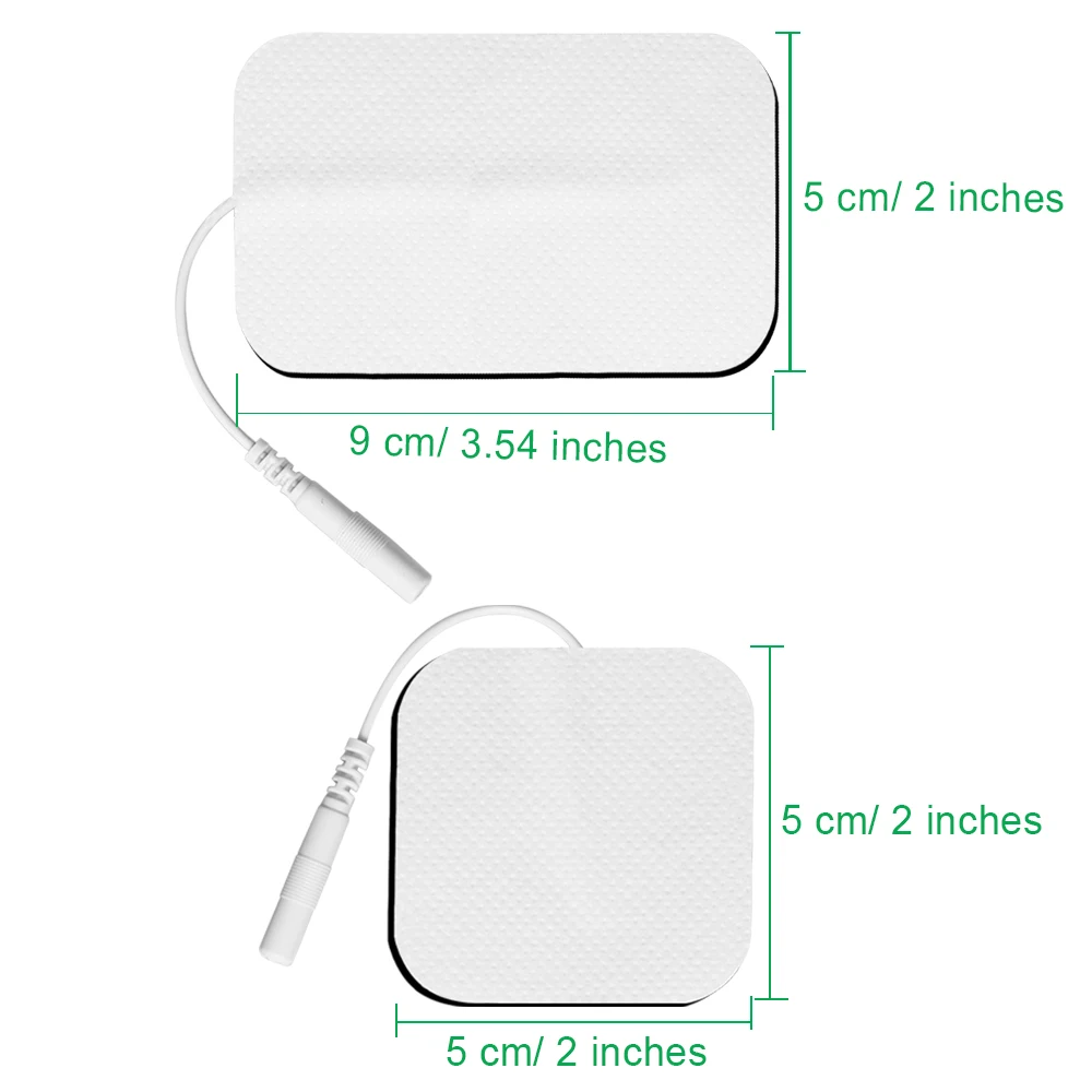 10/20/50/100PCS TENS Electrode Pads For Acupuncture Physiotherapy Massager Electrodes Patch Pulse EMS Muscle Stimulator Sticker 4