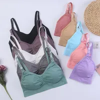 Maternity Bras Double Layer Seamless Bra Pregnancy Clothes Prevent Sagging Breastfeeding Women's Breathable lactancia Bra 2
