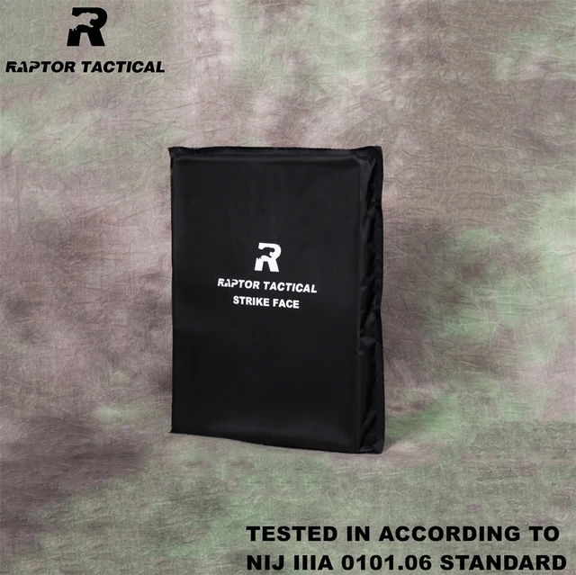 BulletProof Plate 6"x8" NIJ Level IIIA 3A 0101.06 Soft Ballistic Side Panel Two Pieces - Raptor Tactical 2