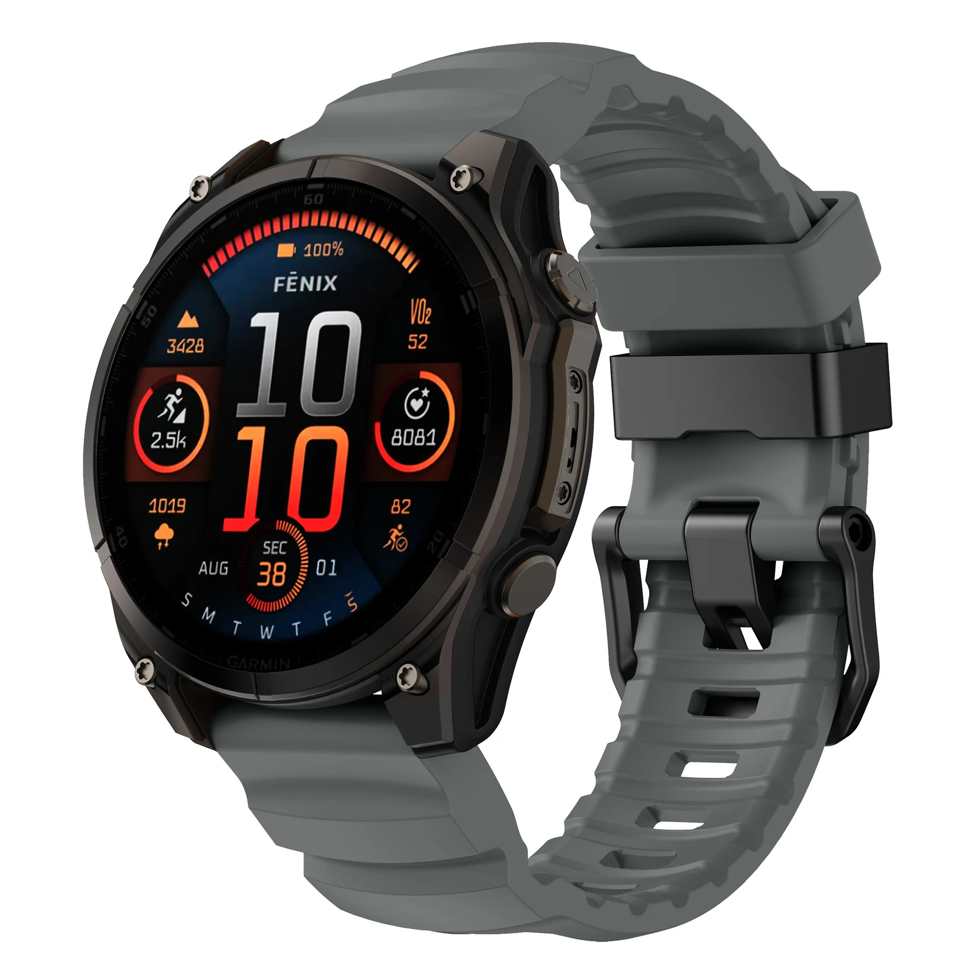 Premium Silicone Strap for Smartwatch - Durable QuickFit Band in Various Sizes