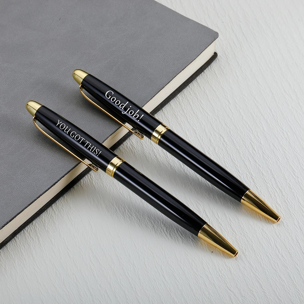 Pen Custom Ballpoint Pen with Stylus Tip Black Ink Signature Ball Pen Office School Writing Stationery Office School Supplies