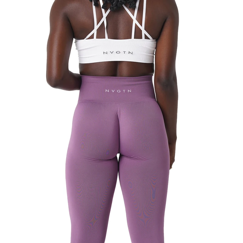 NVGTN Solid Seamless Leggings Women Soft Workout Tights Fitness Outfits Yoga Pants Gym Wear Sports Leggings