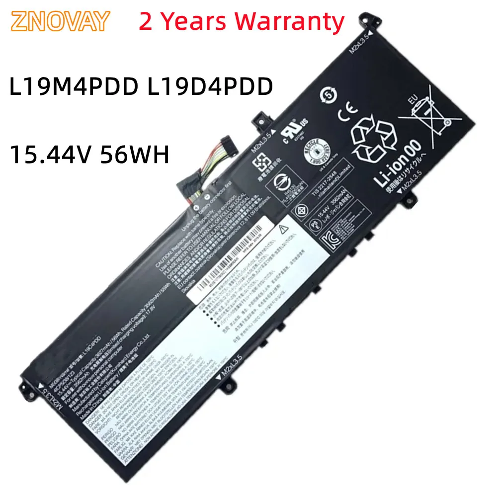 Bateria do Portátil para Lenovo Thinkbook 56wh L19d4pdd L19m4pdd L19c4pdd 5b10z37621 Sb10z37619 5b10z37618 13s 14s g2 Itl