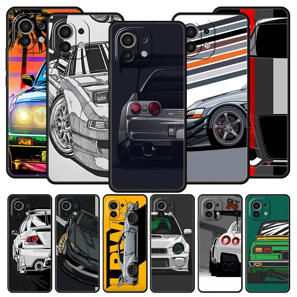 JDM Sports Cars-Themed Phone Case Cover