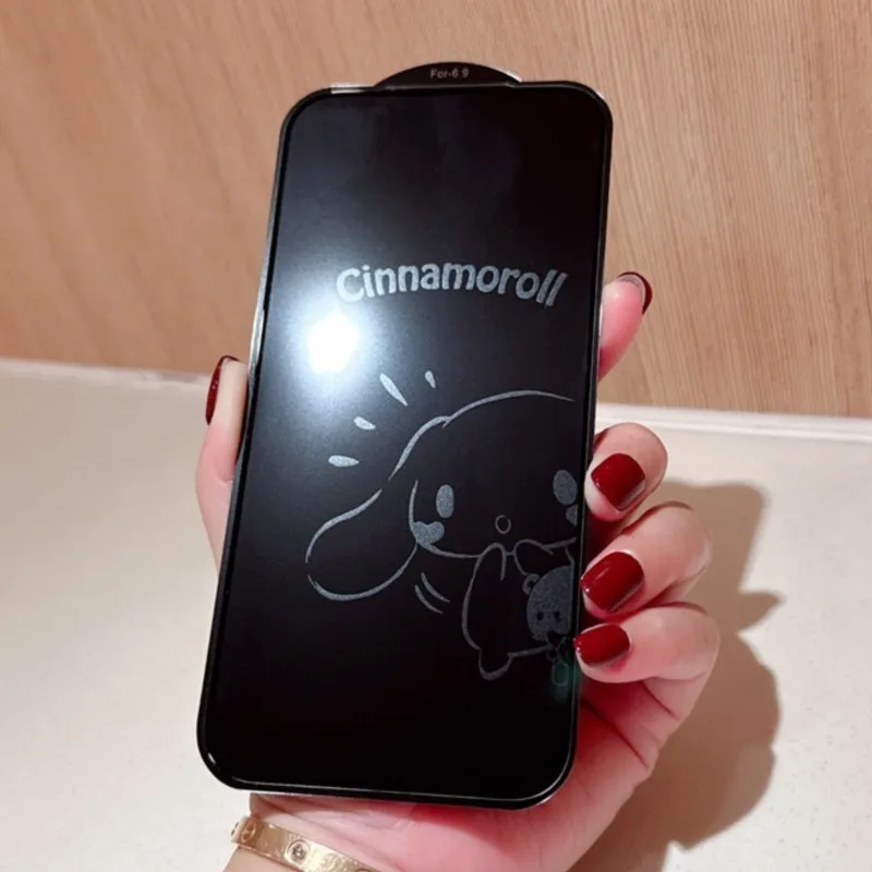 Adorable Cinnamoroll Full Cover Tempered Glass Screen Protector