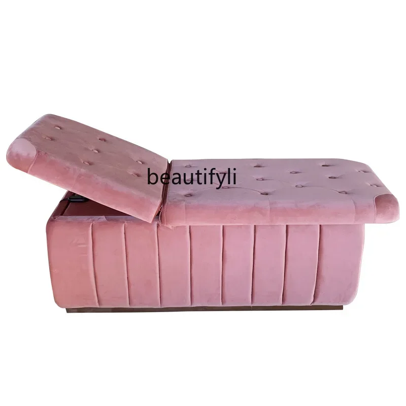 Encosto elétrico elevador beleza cuidados cama, Salão de beleza sofá, Fisioterapia cama, Spa