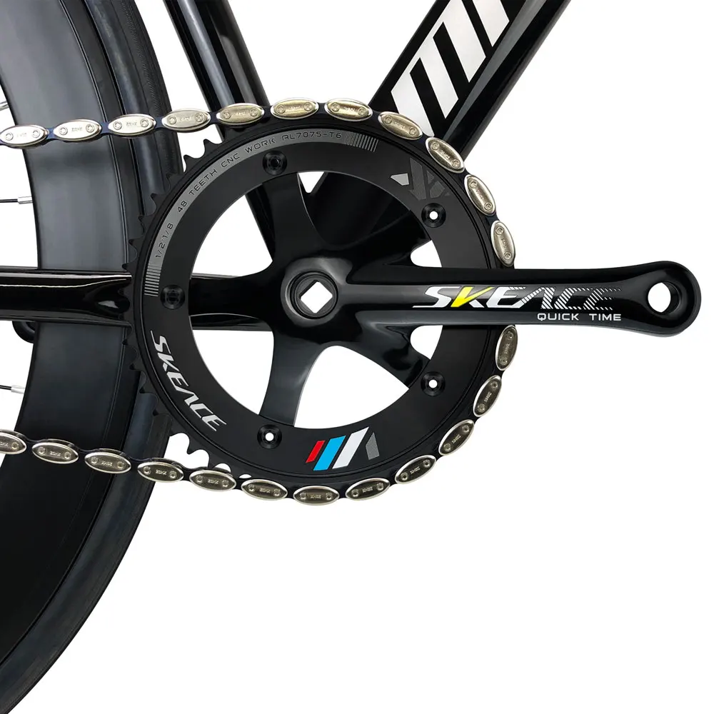SKEACE Single Speed Square Hole Racing Track Bike Crankset