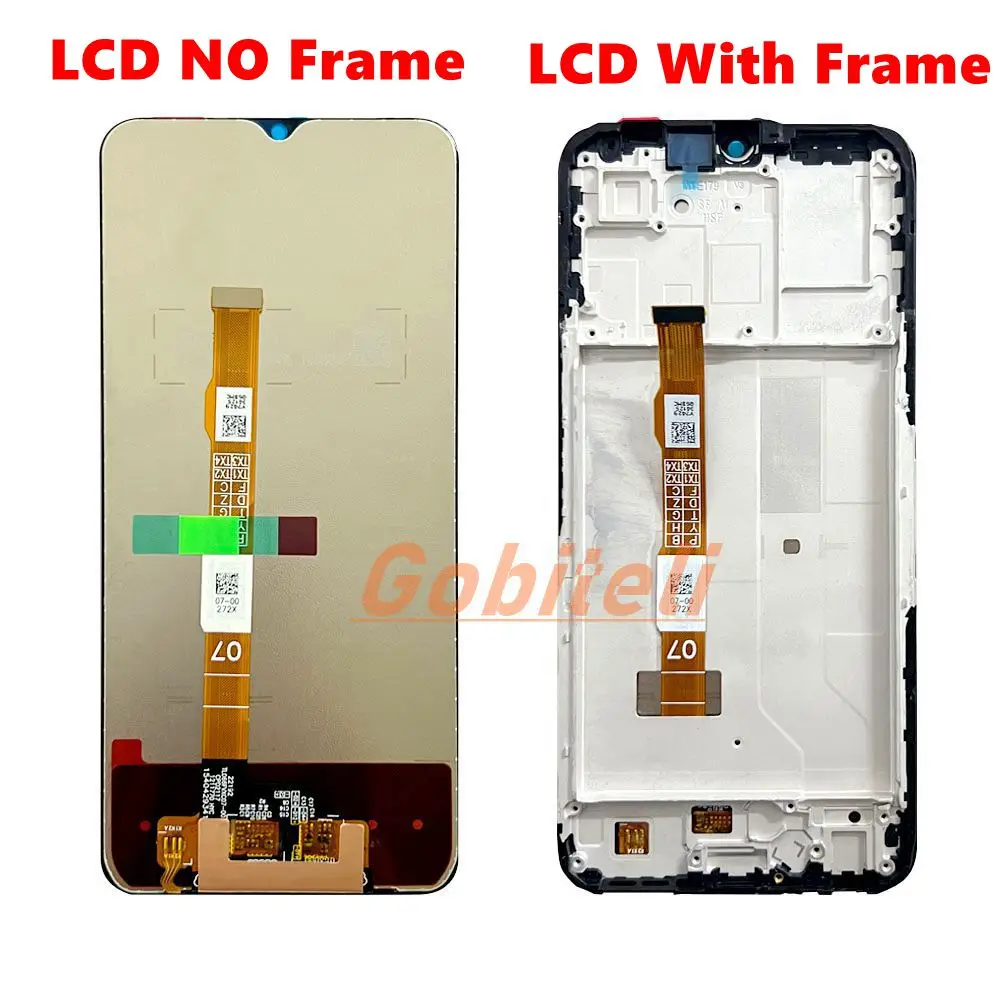 Black 6.58 inch Y77 5G LCD For Vivo Y75 5G LCD Display Touch Screen Digitizer Assembly Replacement Y75 Y77 5G Display