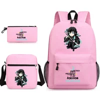 Cartoon Tokitou Muichirou Backpack Teenage School Backpack Shoulder Bag Pencil Bag Anime Tokitou Muichirou Backpack 1