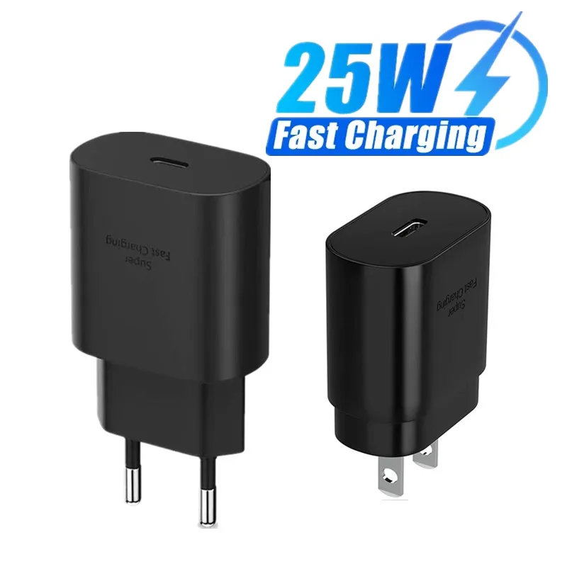 25W PD Charger Usb Type C Cargador For Samsung Galaxy S22 S21 S20