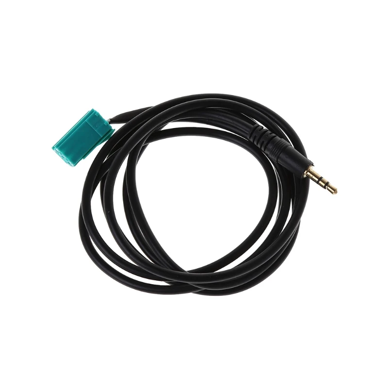 Aux Input Lead 3.5mm Jack Car Radio MP3 Auxiliary Adapter with Radio Keys for Renault 2005-2011 Clio Megane Laguna Modus