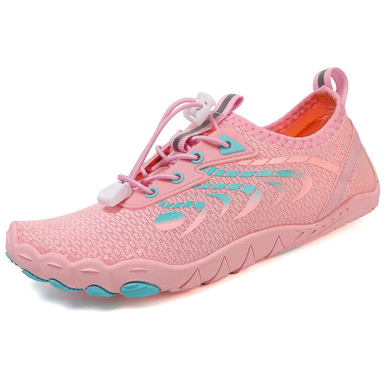 Men Women Beach Barefoot Shoes Aqua Swimming Shoes Toning Wading Water Diving Quick Dry Anti-skid Big Size 47 48