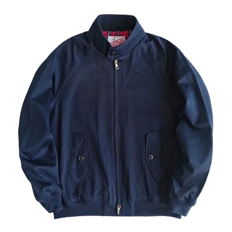 Sauce Zhan Men's Jacket Vintage Golf Jacket Classic Twill  Work Jacket for Men Regular Fit 4