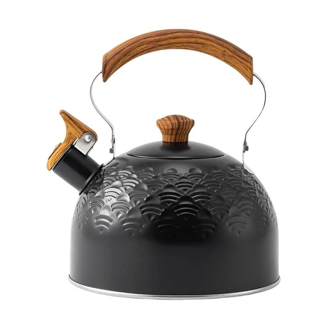 Real Living Stainless Steel 2.5-Quart Tea Kettle