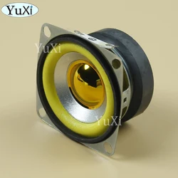 Compact 5W Full - Frequency Square Bluetooth Speaker with External Magnetic Loudspeaker (Yellow)