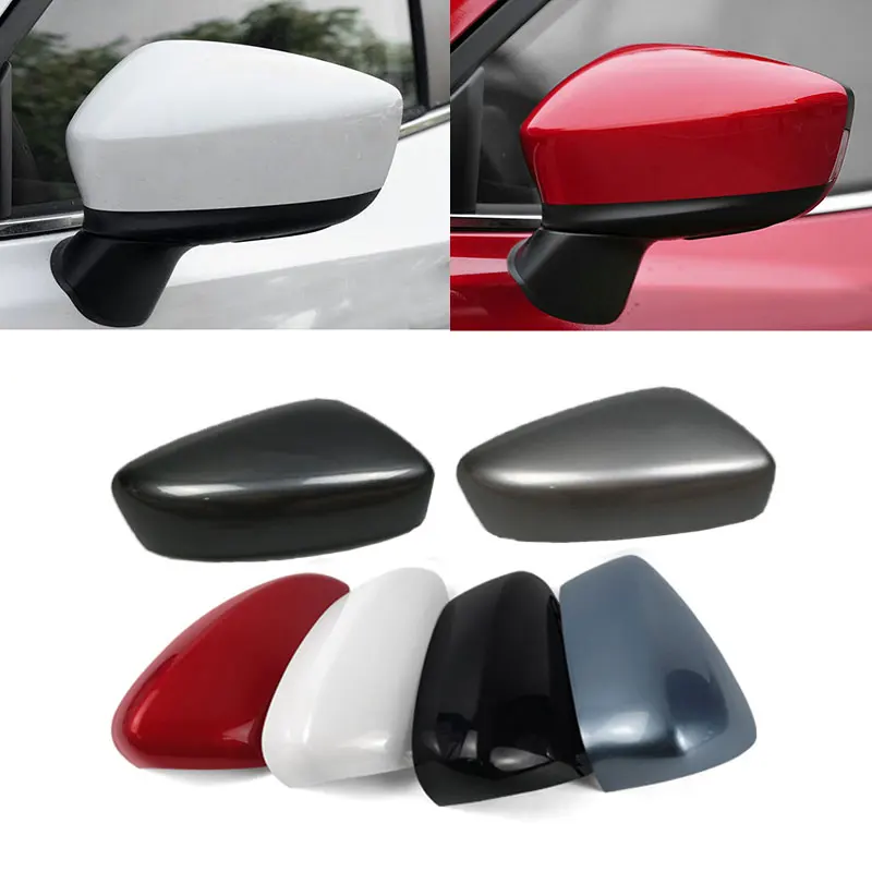 

Left Right Car Side Mirror Cover Shell Rearview Housing Cap for Mazda 6 Atenza 2013 2014 2015 2016 2017