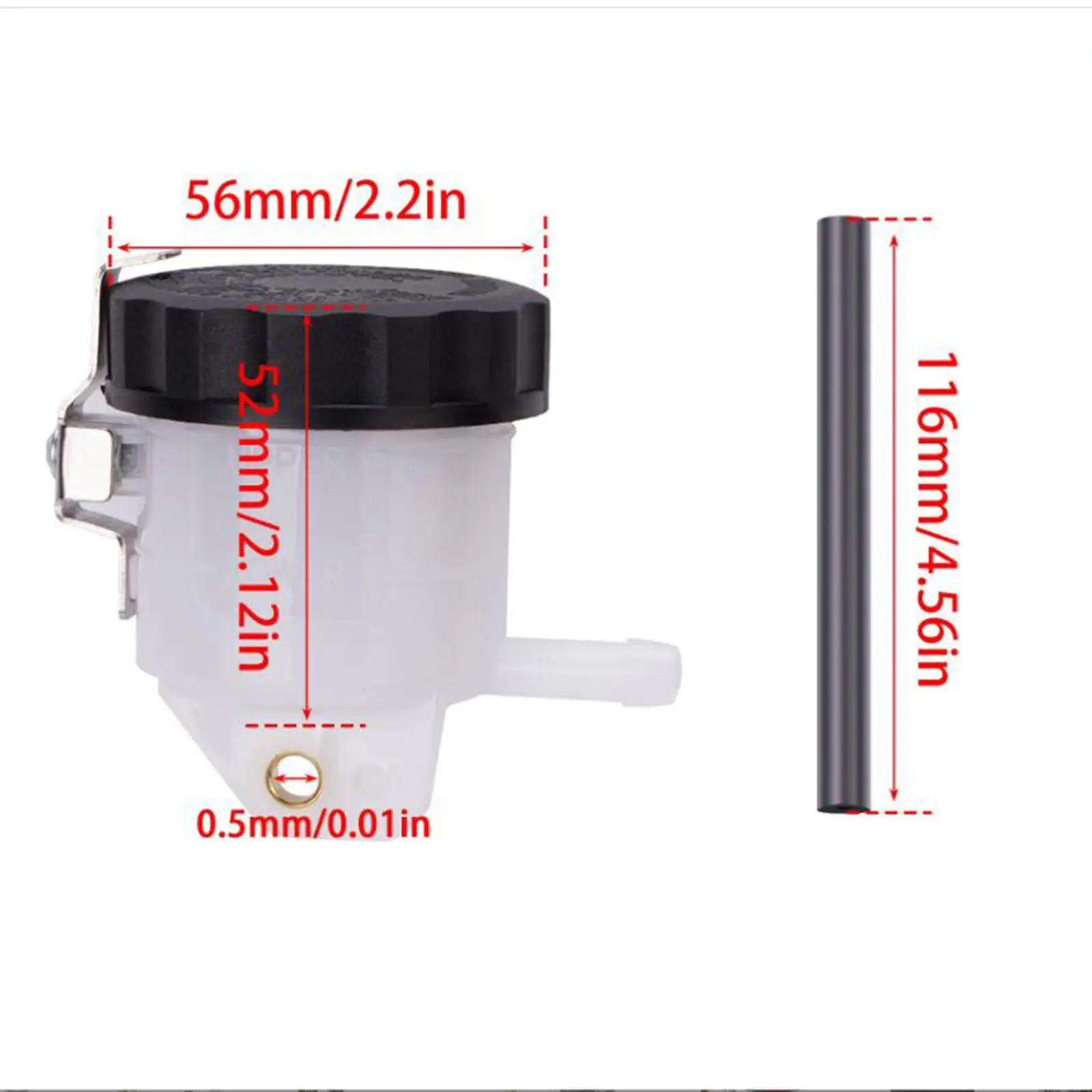 Motorcycle Brake Reservoir Parts Convenient Practical Sturdy Replacement