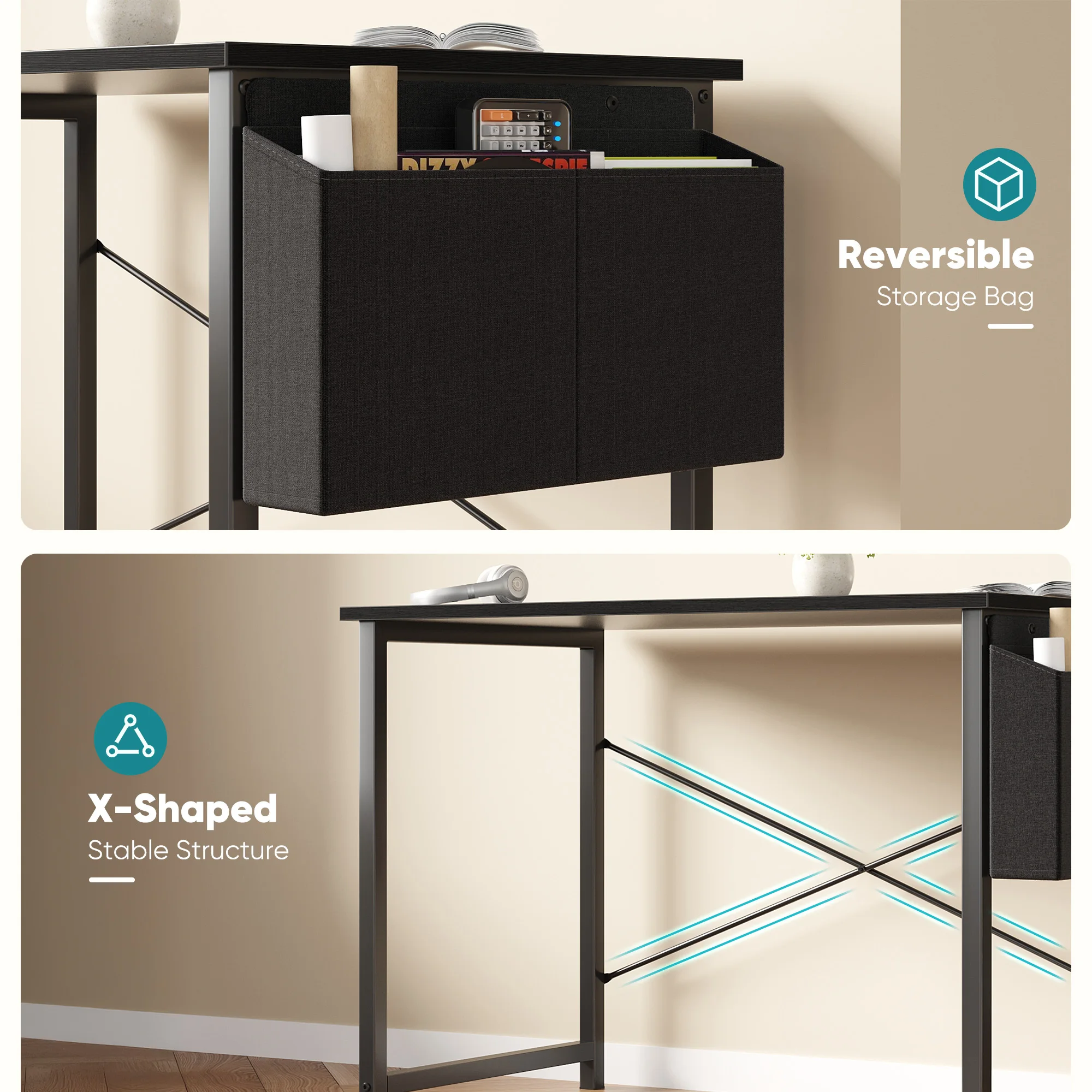 Computer Desk with Storage 6