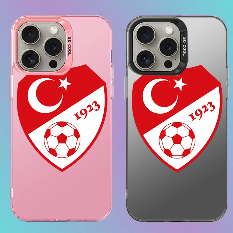 

IMD Case For Iphone 15 14 13 12 11 Mini Pro MAX 7 8 Plus X 10 XR XS Phone Cover Silcone Turkey national football team