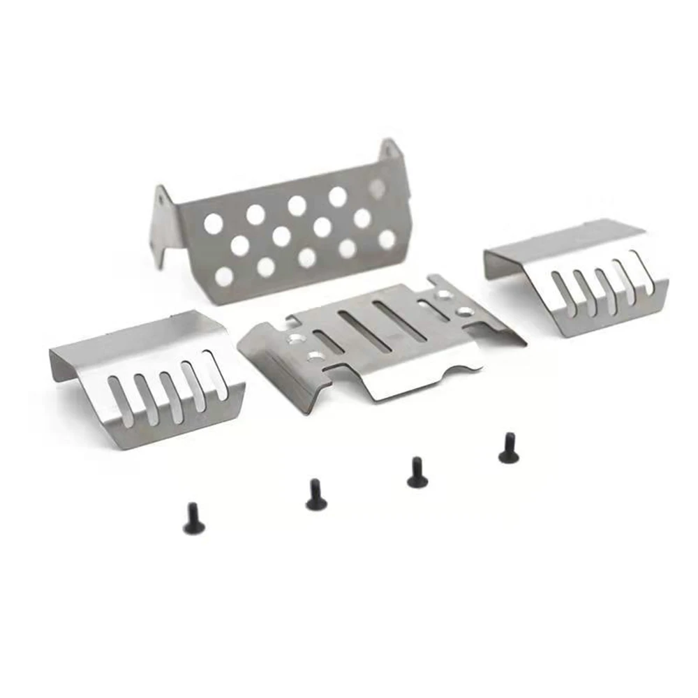 

Металлическое шасси бронированный мост защитная пластина для CROSS RC AT4 JT4 1/10 RC Гусеничный автомобиль обновления частей