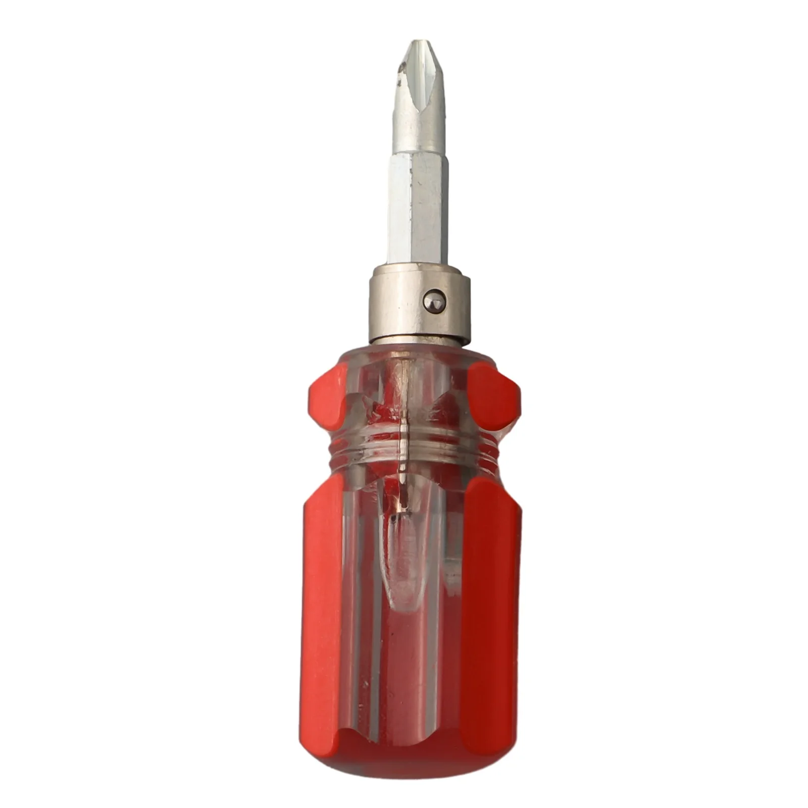 

3Pcs Mini Screwdriver Short Screwdriver Flat Head /Cross-Head/2-In-1 Interchangeable Screwdriver Ratchet Screwdriver Hand Tools
