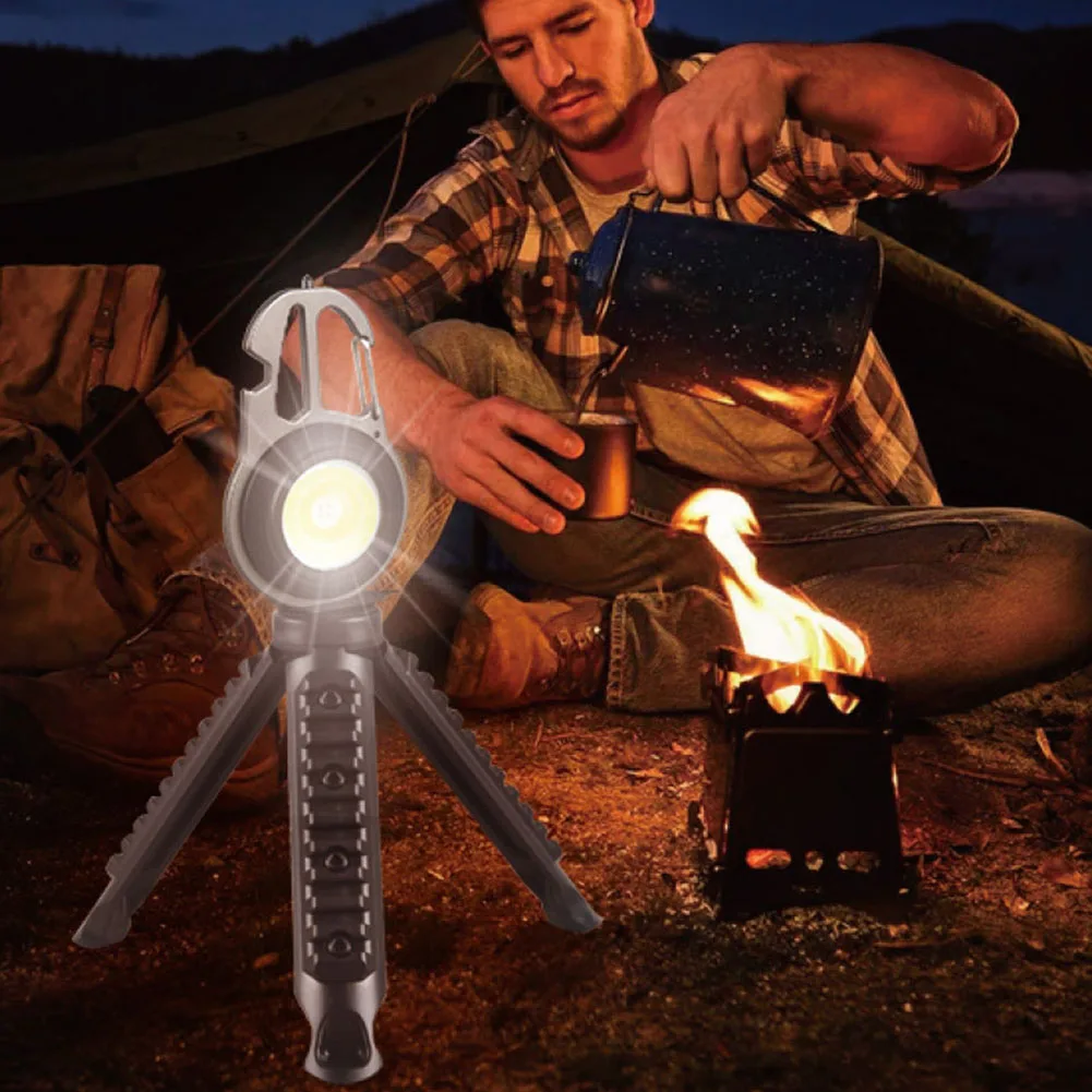 Camping Pocket Lantern Stand Portable Super Bright Lamps Bracket for Outdoor Camping Hiking Fishing