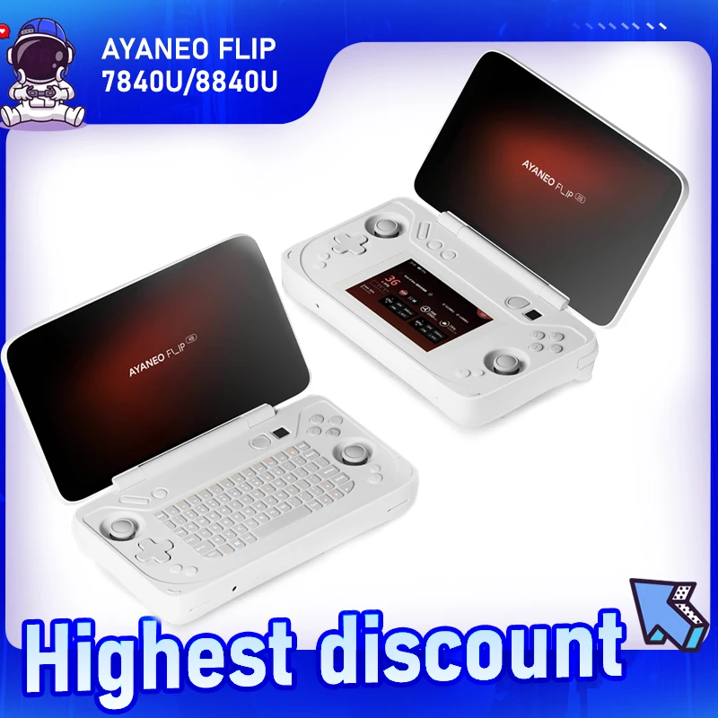 AYANEO FLIP KB/DS 7840U 8840U 7inch Handheld Game Console 