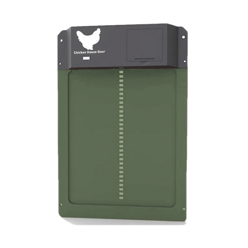 Autotic Chicen Cop Dor New Second-generation Home Automatic Light-sensitive Chicken Coop Door Small Chicken Coop Pet Door