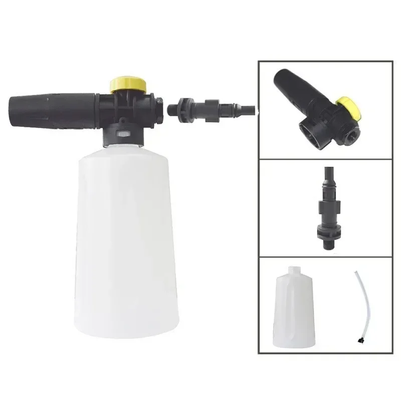 750ML Car Washing Foam Generator Lance For Lavor Parkside Foreman Sterwins Hitachi Sorokin Hammer Champion Pressure Washer 1Pcs 4